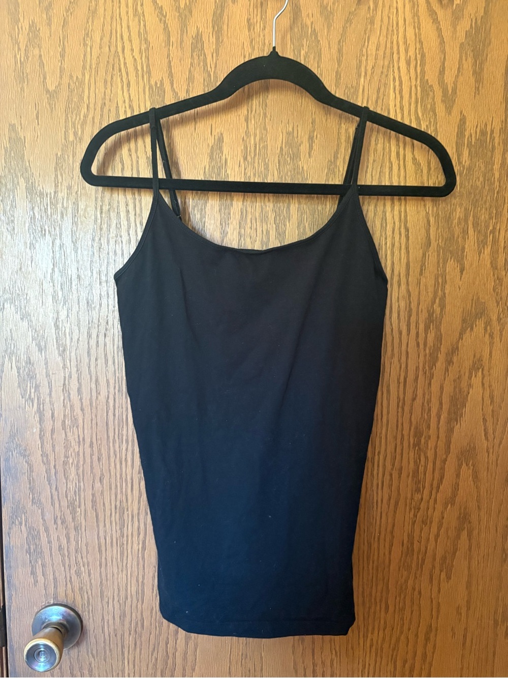 Merona Black Spaghetti Strap Camisole